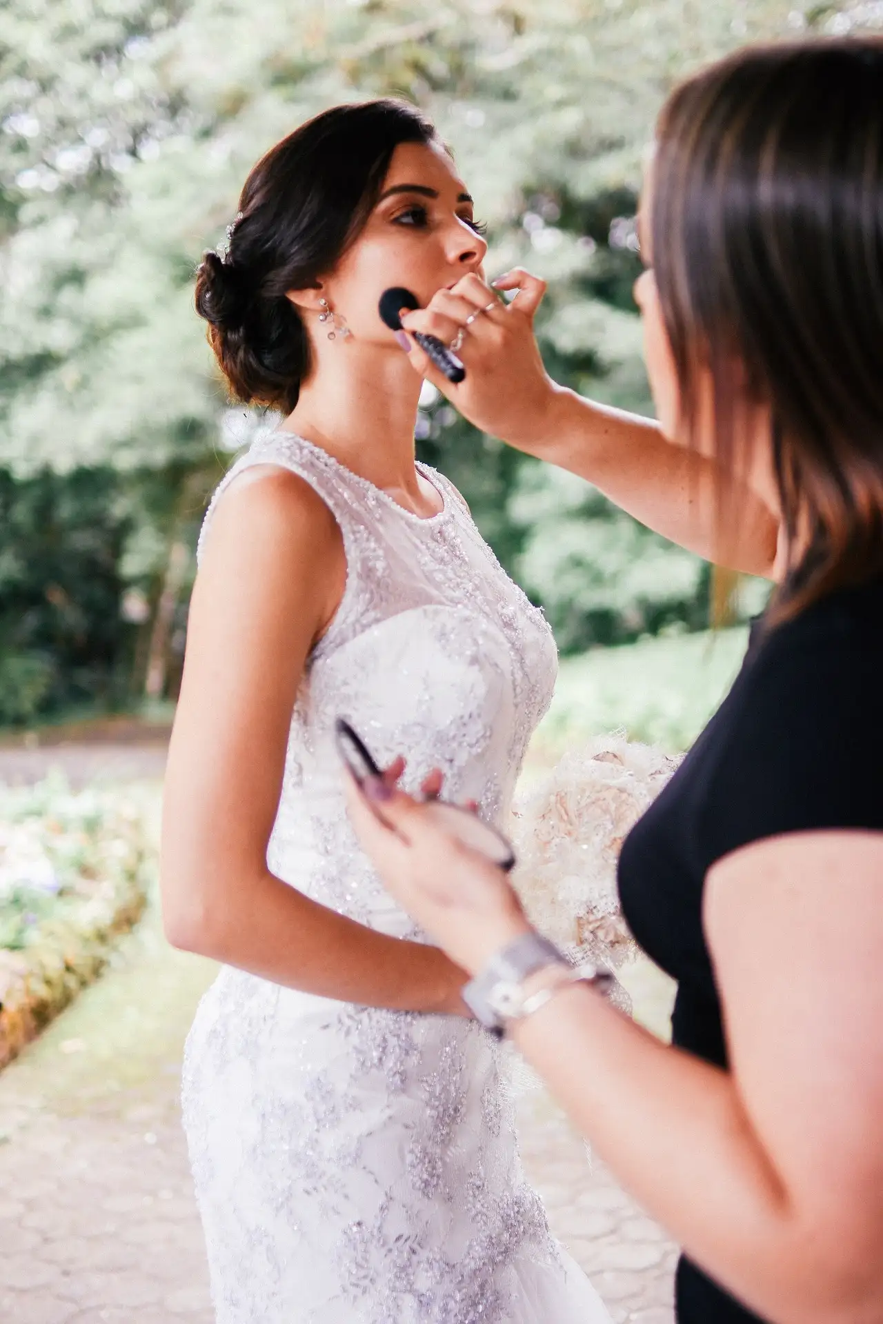 Soft glam νυφικό μακιγιάζ
