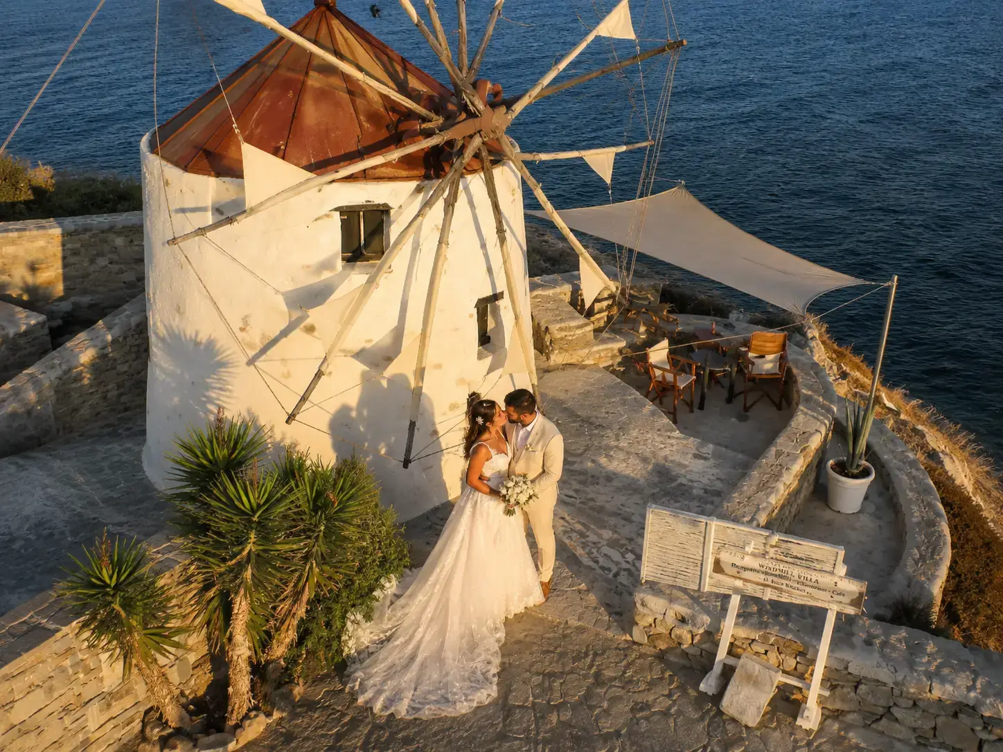 Drone και wedding video στα Κουφονήσια