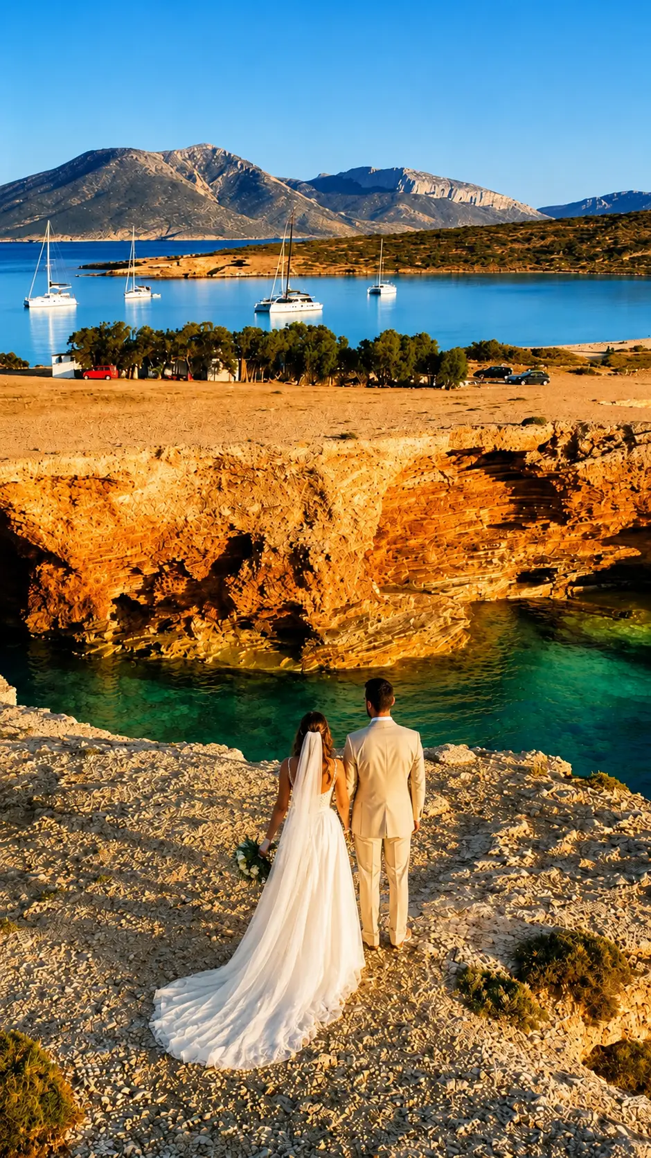Cinematic couple video Koufonisia