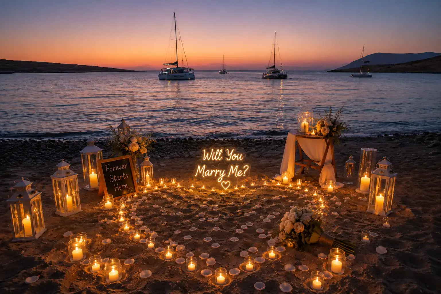 Marriage proposal Koufonisia