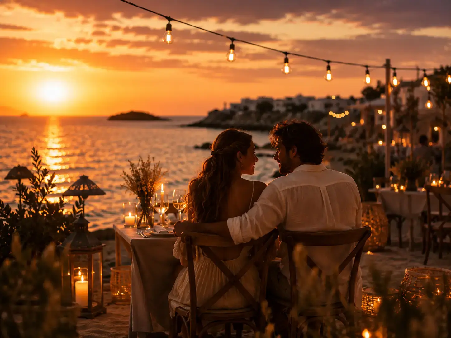 Ζευγάρι στα Κουφονήσια για wedding photography
