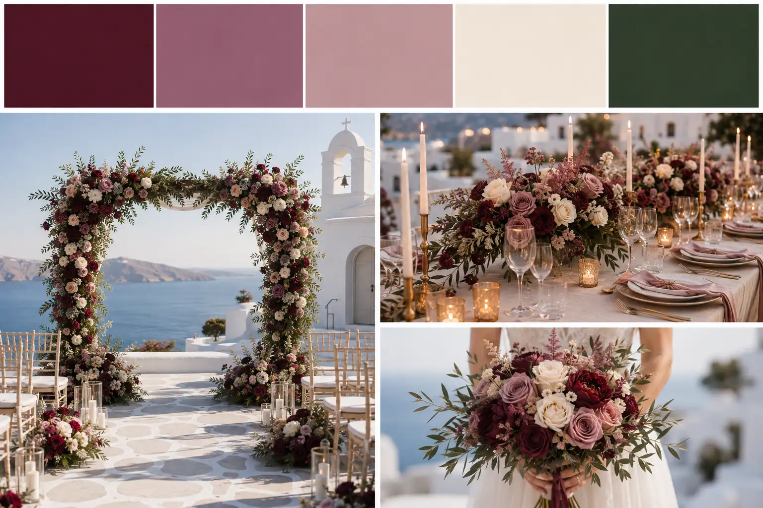 Burgundy Elegance